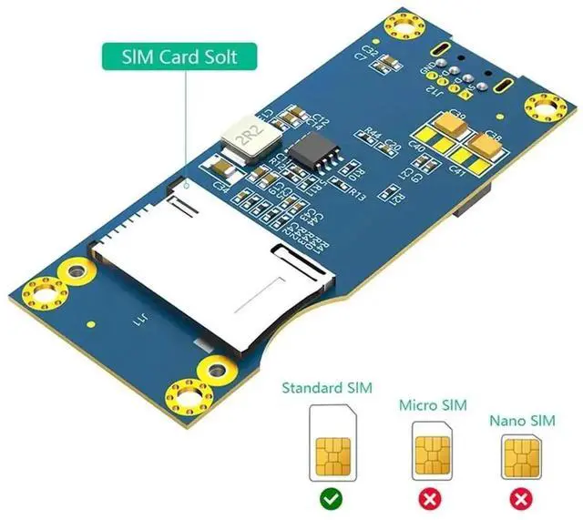 Alt view image 2 of 4 - WRIARICH Mini PCI-E to USB 2.0 WWAN Adapter with SIM Card Slot for LTE Cellular Module