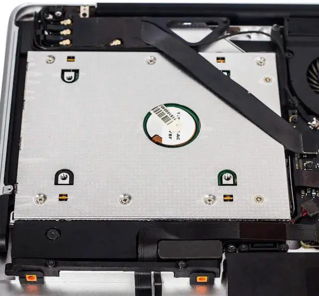 Alt view image 5 of 5 - WRIARICH 9.5mm 2.5" Second HDD SSD Caddy Tray, Optical Drive Bay Adapter for MacBook Pro 13/15/17-inch A1278 A1286 A1297 (2008-2012)