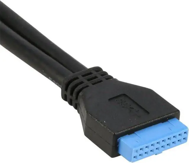 Alt view image 4 of 4 - WRIARICH 2-Pack 1.5ft PCI Slot Plate 2-Port USB 3.0 Rear Panel Cable, 20Pin Motherboard Header Adapter