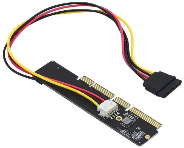 Main image of WRIARICH M.2 NGFF M-Key NVMe AHCI SSD to PCIe 3.0 x4/x8/x16 Riser Adapter Card, Low Profile 3cm Height Support 80/110mm M.2 SSD for 1U Rack Servers & Desktop PC