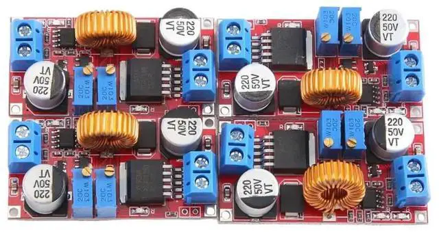 Alt view image 3 of 4 - WRIARICH 5A Constant Current Voltage Charging Module, DC Buck Power Supply LED Driver, Vertical Red Board
