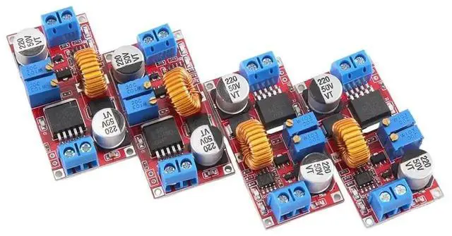 Alt view image 4 of 4 - WRIARICH 5A Constant Current Voltage Charging Module, DC Buck Power Supply LED Driver, Vertical Red Board