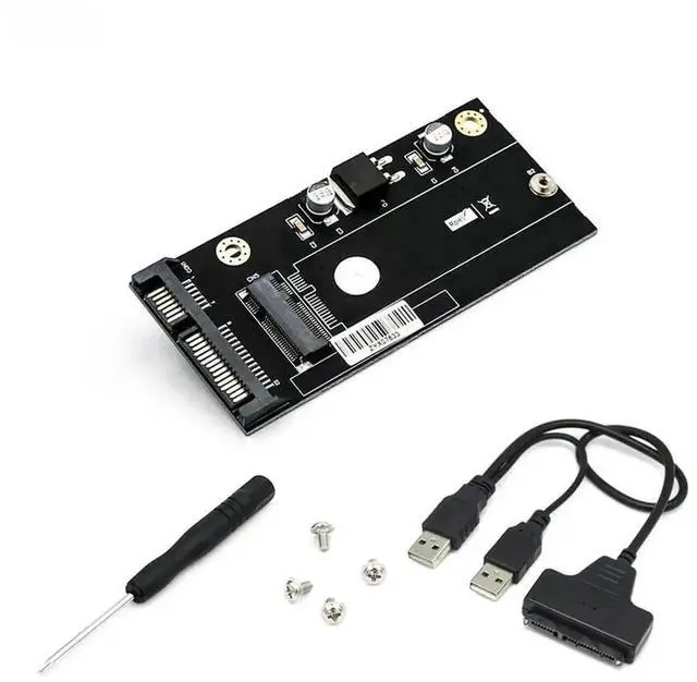 Alt view image 3 of 3 - WRIARICH 20+6 Pin X1 Carbon SSD to SATA & USB 3.0 Adapter Card, ThinkPad X1 Carbon Proprietary SSD Converter to Standard SATA 2.5 Interface, USB External Storage Add-On Card for Data Backup