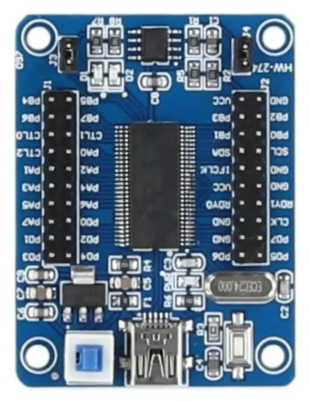 Main image of WRIARICH EZ-USB FX2LP CY7C68013A Mini USB Development Board Module Logic Analyzer USB Core Board