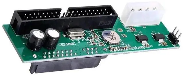Main image of WRIARICH SATA to IDE PATA 40Pin Converter PCBA Adapter, SATA HDD SSD to Legacy 40Pin IDE Motherboard Convert Board for Desktop 2.5/3.5 Inch Hard Drives