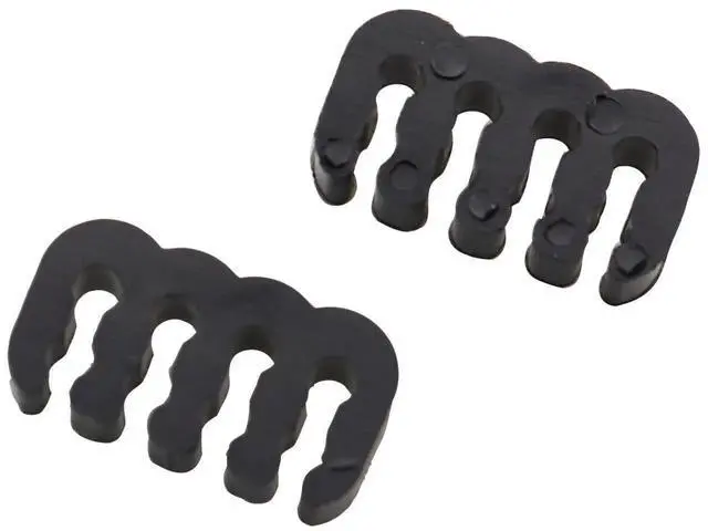 Alt view image 4 of 4 - WRIARICH 24PCS Black Cable Combs for PC Wire Management, Multiple Sizes for 6/8/18AWG Cables