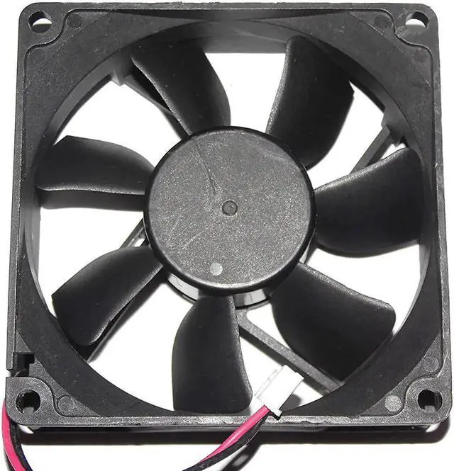 Alt view image 2 of 3 - WRIARICH 80x80x25mm KM128025HB Replacement Cooling Fan, DC12V 0.23A 2 Wires Brushless Fan Compatible with Y.S.TECH for PC Case, ATX Power Supply, Inverter, Industrial Cabinet Cooling