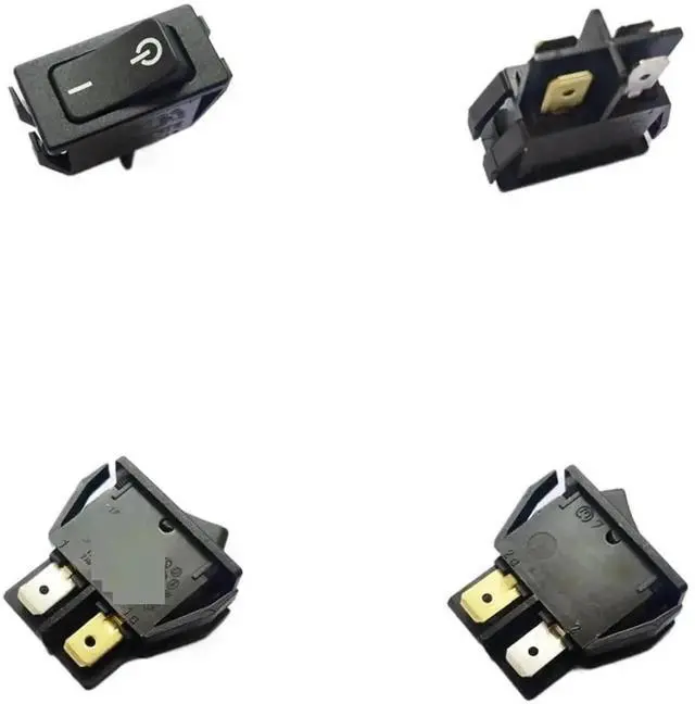 Main image of WRIARICH 1552 T100 Rocker Switch 30×15mm, 4Pin 2Position, Max 16A 250VAC, 5100A Panel Switch