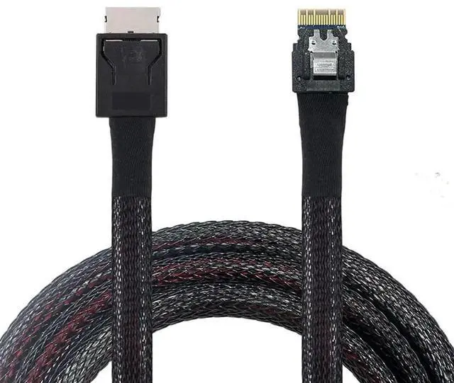 Main image of WRIARICH 50cm Active OCuLink SFF-8611 4i to SFF-8654 High-Speed PCIe SSD Cable