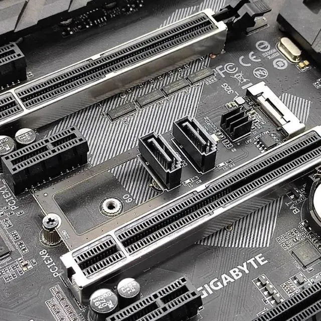 Alt view image 3 of 7 - WRIARICH M.2 B+M Key NGFF to 2 Ports SATA 3.0 6Gbps Expansion Adapter with JMB582 Chip, Supports 2280 M.2 SSD for Desktop Motherboard Storage Extension