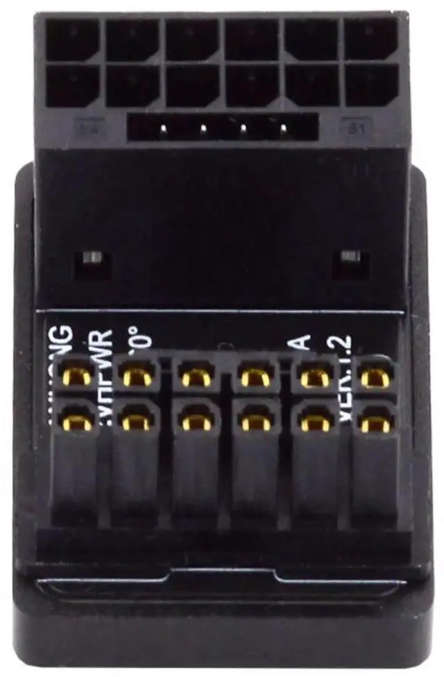 Main image of WRIARICH 360° Rotatable Down-Angled 12VHPWR 16Pin Direction-Changing Adapter, ATX3.0 PCIe5.0 for RTX 4080/5090Ti