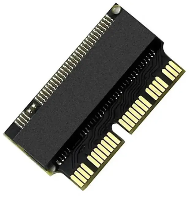 Alt view image 2 of 4 - WRIARICH BM.2 NVMe PCIe x4 SSD Upgrade Adapter for MacBook Air & Pro 2013-2015, Storage Converter Compatible with A1465 A1466 A1502 A1398 Laptops, Durable PCB Design