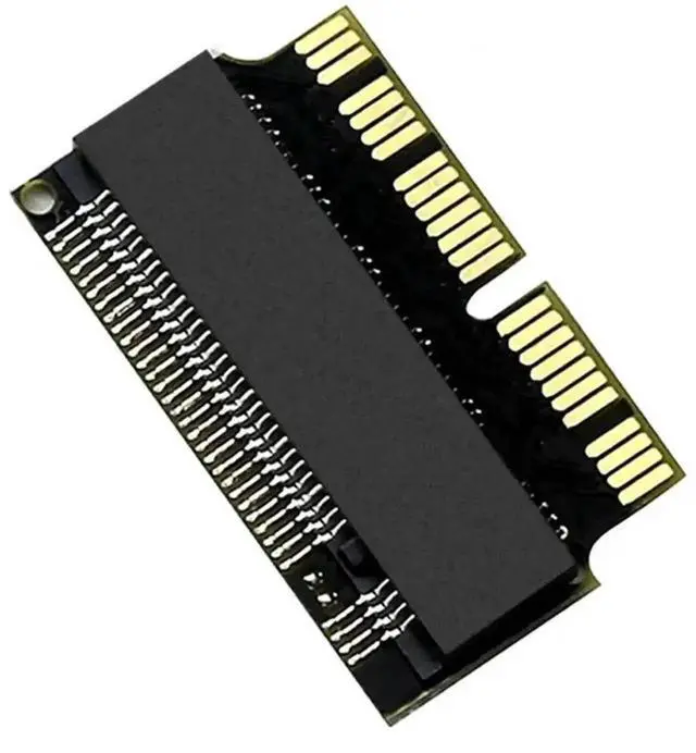 Alt view image 4 of 4 - WRIARICH BM.2 NVMe PCIe x4 SSD Upgrade Adapter for MacBook Air & Pro 2013-2015, Storage Converter Compatible with A1465 A1466 A1502 A1398 Laptops, Durable PCB Design