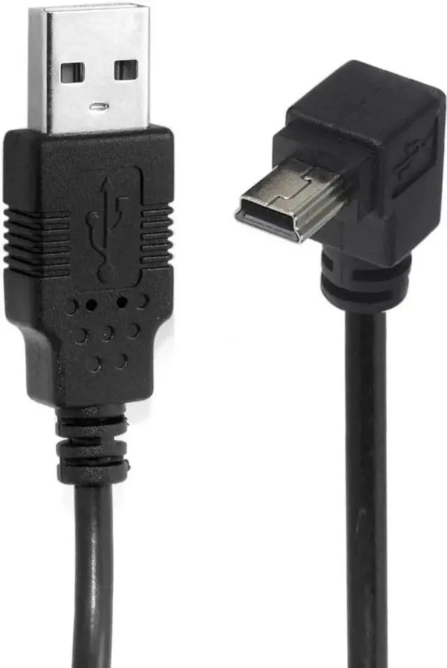 Main image of WRIARICH Up Angled Mini USB Cable, USB A to 5Pin Mini USB B Data Cord