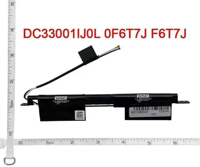 Main image of WRIARICH Built-in Laptop Wireless WiFi Antenna Replacement for Dell Inspiron 15 5542 5543 5545 5547 5548 5557 P39F Part# 0F6T7J F6T7J DC33001IJ0L