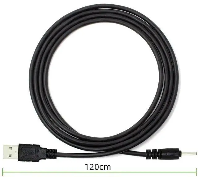 Alt view image 7 of 7 - WRIARICH 120CM USB 2.0 A Male to 2.0x0.7mm DC Barrel Straight Power Charging Cable, 5V DC Power Cord
