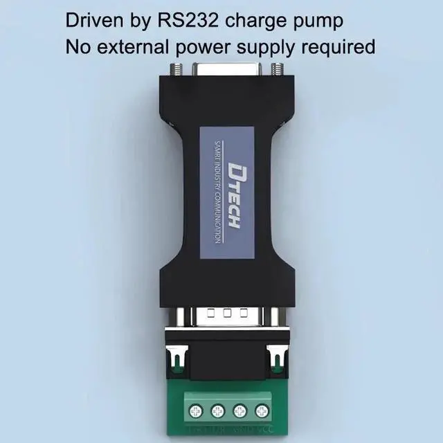 Alt view image 5 of 6 - WRIARICH DTECH DT-9000 Passive Bidirectional RS232 to RS485 Serial Converter Module, Industrial Serial Communication Protocol Adapter