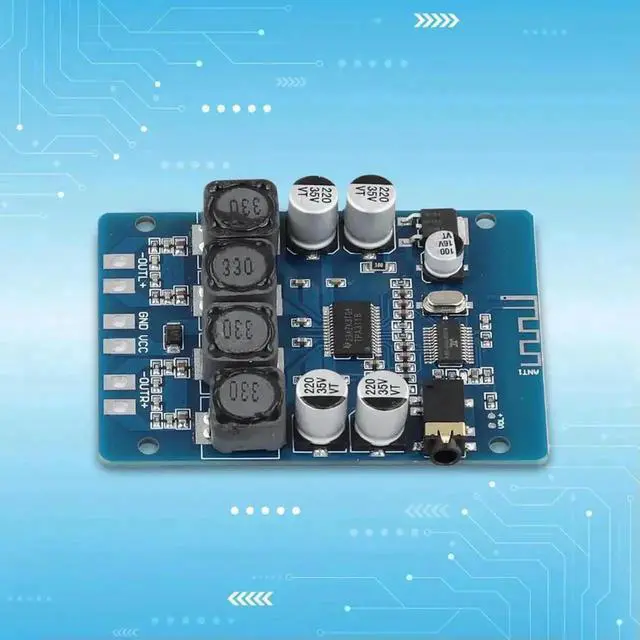 Main image of WRIARICH XH-M314 Bluetooth Audio Amplifier Board, TPA3118 2×45W Digital Stereo Amp Module DC 12-28V