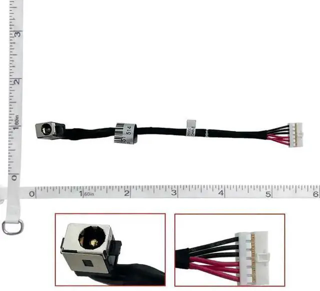 Main image of WRIARICH Laptop DC Power Jack Cable Compatible with N551, N551J, N551JB, N551JM, N551JK, N551ZU, N551V, G58, G58J, G58V, GL551J, GL551JM