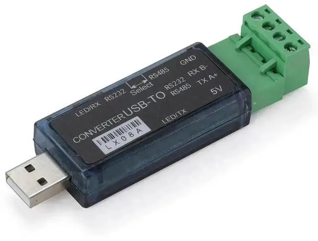 Alt view image 3 of 4 - WRIARICH LX08A USB to RS232 RS485 Dual Function Serial Converter, Bidirectional Transparent Transmission, Max 500M Long Distance Communication Module