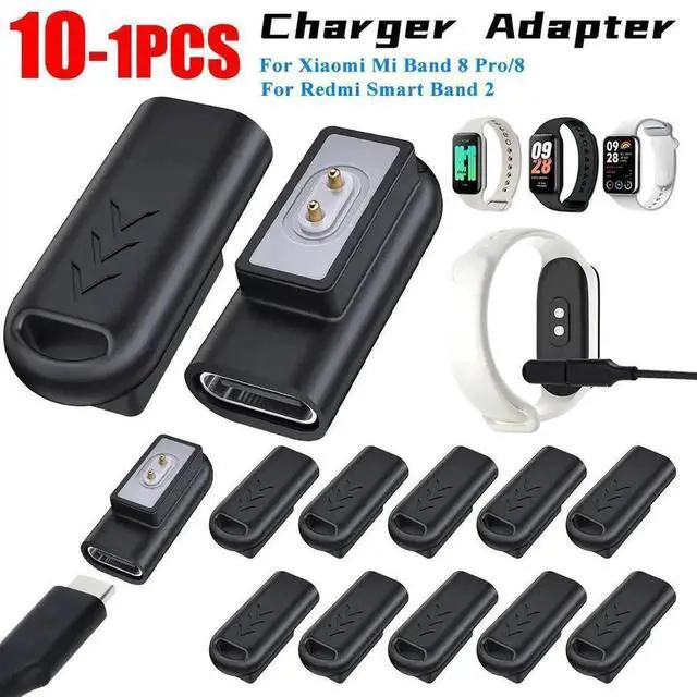 Alt view image 2 of 3 - WRIARICH USB-C Female to Smart Band Magnetic Charging Adapter, Portable Watch Charger Connector for Xiaomi Mi Band 8 / Mi Band 8 Pro, Fast Charging Converter for Power Bank & Type-C Charging Cable