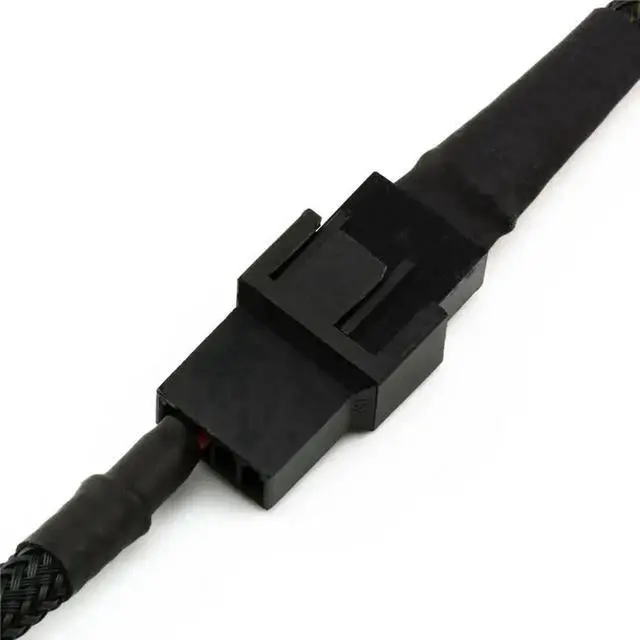 Alt view image 6 of 6 - WRIARICH 5-Pack 15Pin SATA to 4×3/4Pin Fan 12V Power Adapter Cable