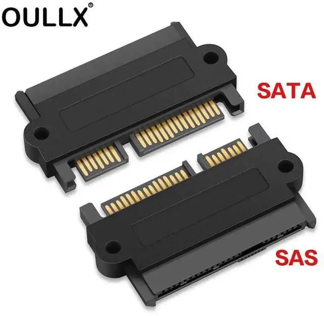 Main image of WRIARICH Professional SFF-8482 SAS to SATA Adapter Converter, Optional 90 Degree Right Angle / 180 Straight Head SAS SATA Bridge for Server Motherboard 2.5/3.5 Inch HDD SSD Storage Upgrade