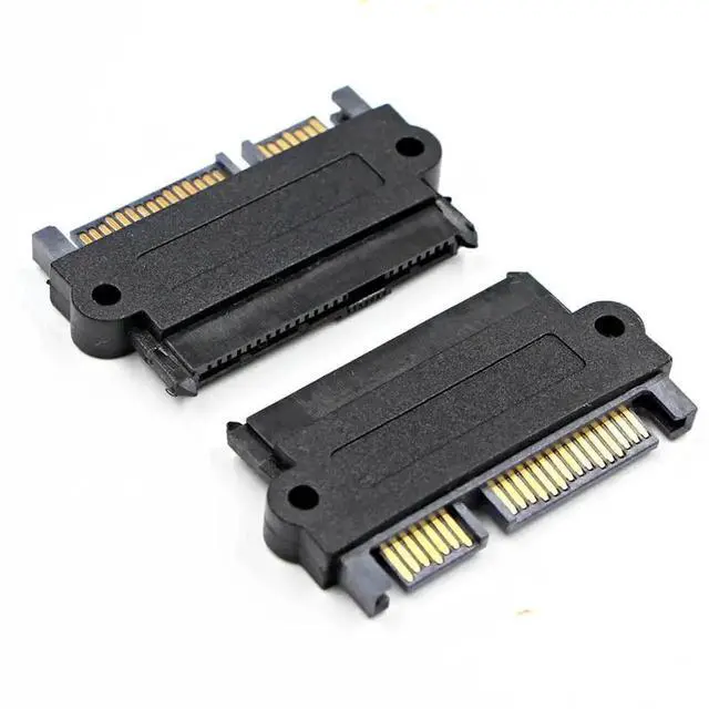 Alt view image 5 of 6 - WRIARICH Professional SFF-8482 SAS to SATA Adapter Converter, Optional 90 Degree Right Angle / 180 Straight Head SAS SATA Bridge for Server Motherboard 2.5/3.5 Inch HDD SSD Storage Upgrade