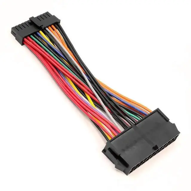 Alt view image 3 of 5 - WRIARICH 10CM(3.94Inch) ATX Standard 24Pin Female to Mini 24Pin Male Power Adapter Cable, Compatible with Dell OptiPlex 780 980 760 960 Desktop PC Power Conversion