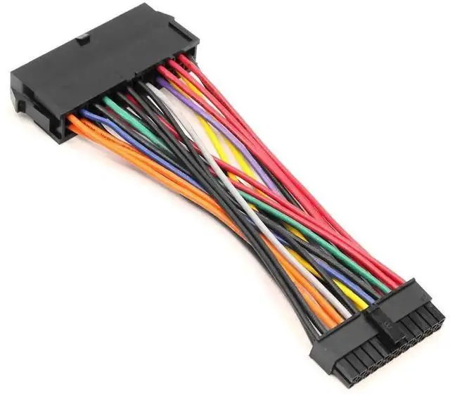 Alt view image 4 of 5 - WRIARICH 10CM(3.94Inch) ATX Standard 24Pin Female to Mini 24Pin Male Power Adapter Cable, Compatible with Dell OptiPlex 780 980 760 960 Desktop PC Power Conversion