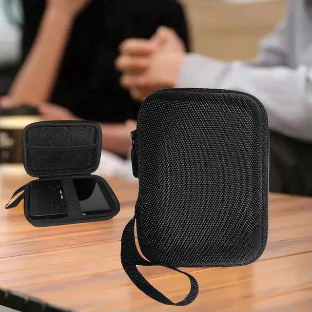 Alt view image 4 of 4 - WRIARICH Anti-Scratch Protective Storage Bag with Mesh Pocket, Portable Carry Case for Trimui Brick Handheld Game Console