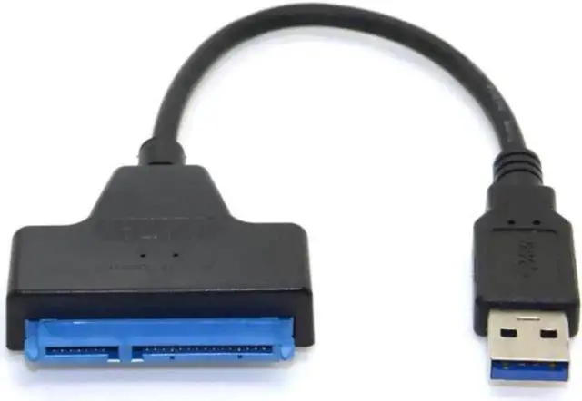 Alt view image 3 of 4 - WRIARICH USB 3.0 to SATA 7+15Pin 22Pin Adapter Cable, SATA III to USB3.0 Converter for 2.5 Inch SATA SSD & HDD, Plug and Play for Laptop & Desktop PC