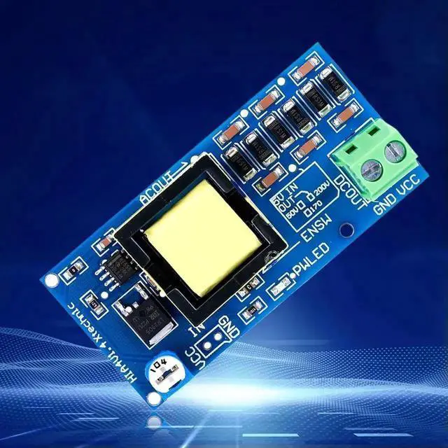 Alt view image 3 of 3 - WRIARICH Adjustable High-Voltage DC-DC Step-Up Boost Module, Input DC 5V12V, Output Continuously Adjustable 300V1200V