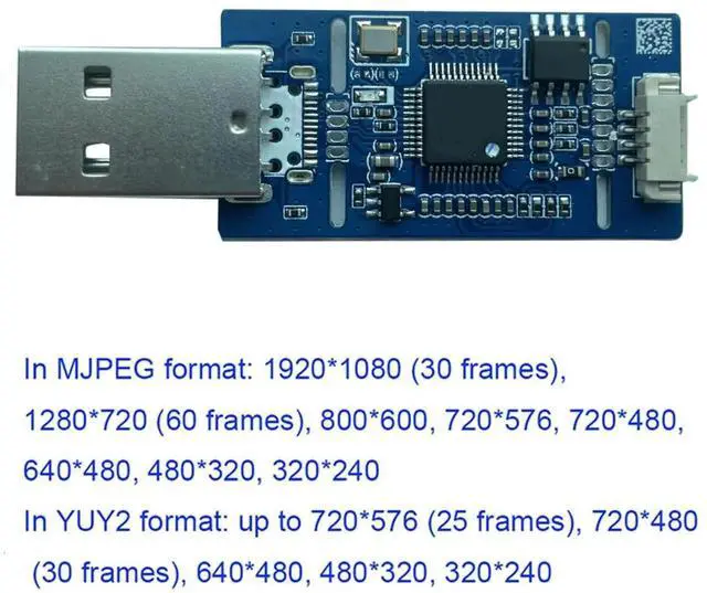 Alt view image 5 of 5 - WRIARICH CVBS Analog AV to USB Video Capture Module, UVC Driver-Free for Multi-System Use