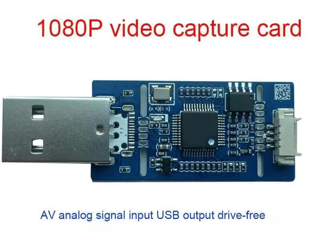 Alt view image 2 of 5 - WRIARICH CVBS Analog AV to USB Video Capture Module, UVC Driver-Free for Multi-System Use