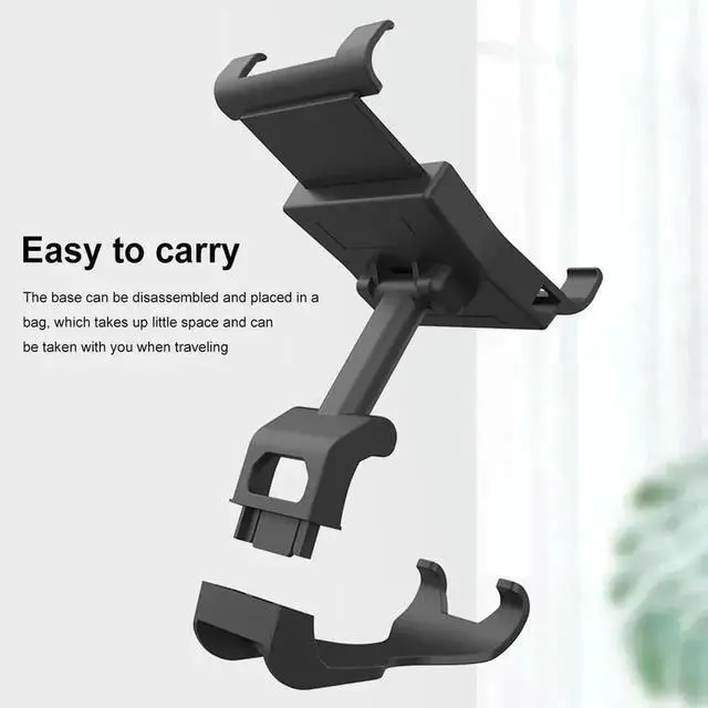 Alt view image 3 of 4 - WRIARICH Rotatable Multi-Clamp Controller Mount Bracket, Black Wireless Gamepad Grip Holder Stand Compatible with Switch Pro / NS Pro Controllers