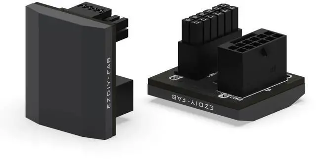 Main image of WRIARICH Ultra Slim STD Type 180° 12VHPWR 12+4Pin Power Adapter, Max 600W, Black, Compatible with RTX 4090, 4080, 4070Ti Graphics Cards