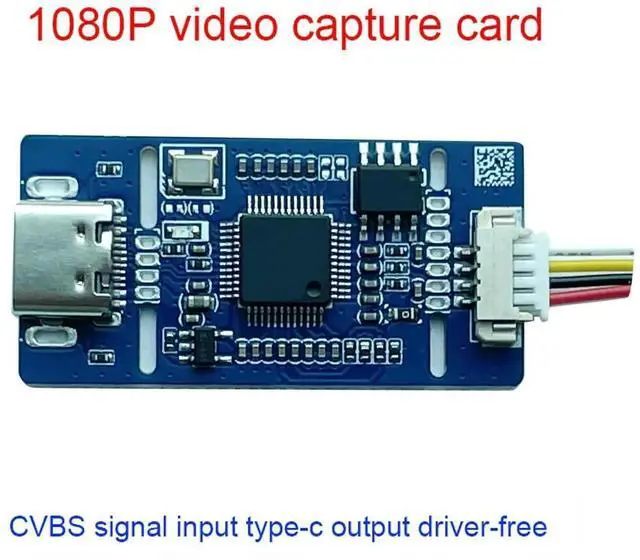 Alt view image 5 of 5 - WRIARICH CVBS Analog AV to USB-C Video Capture Module, UVC Driver-Free, Supports Windows/Linux/macOS/Android