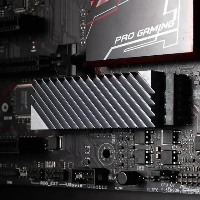 Main image of WRIARICH Aluminum M.2 SSD Heatsink Cooling Fin with Thermal Pad, Solid State Drive Cooler for Desktop PC
