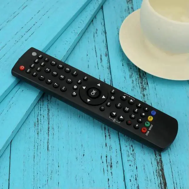 Alt view image 3 of 3 - RC1910 TV Remote Control Replacement, Universal IR Television Remote Control Accessories, No Programming Required, Compatible with Toshiba, Sharp, Telefunken, Celcus, Finlux, Polaroid LCD LED TVs