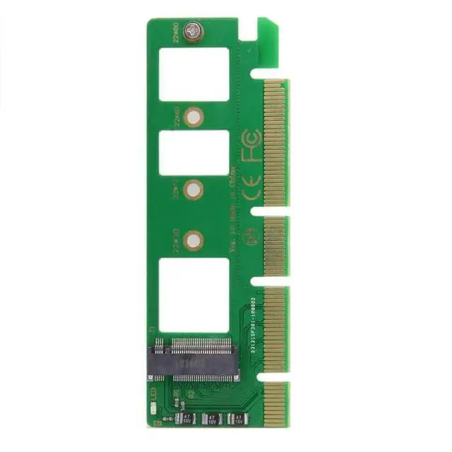 Alt view image 4 of 6 - WRIARICH M.2 NVMe AHCI SSD to PCIe 3.0 X16 Expansion Card, M-Key NGFF NVMe PCI Express X16 Adapter Converter for Desktop PC Storage Upgrade