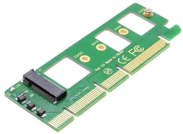 Main image of WRIARICH M.2 NVMe AHCI SSD to PCIe 3.0 X16 Expansion Card, M-Key NGFF NVMe PCI Express X16 Adapter Converter for Desktop PC Storage Upgrade