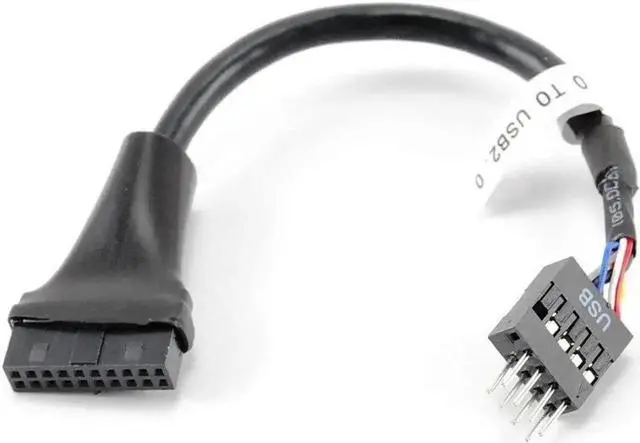 Main image of WRIARICH 4 Inch USB 3.0 20-Pin Motherboard Header Female to USB 2.0 8-Pin Male Internal Adapter Cable