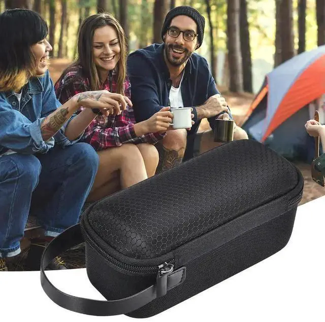Alt view image 3 of 3 - WRIARICH Portable Speaker Storage Carry Bag, Anti-Scratch Protective Travel Case Compatible with JBL TUNER 2 FM & FLIP ESSENTIAL 2
