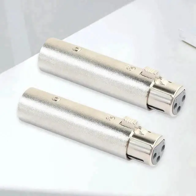 Alt view image 2 of 3 - WRIARICH 2 Pack XLR 3Pin Male to Female Phase Reverse Adapter