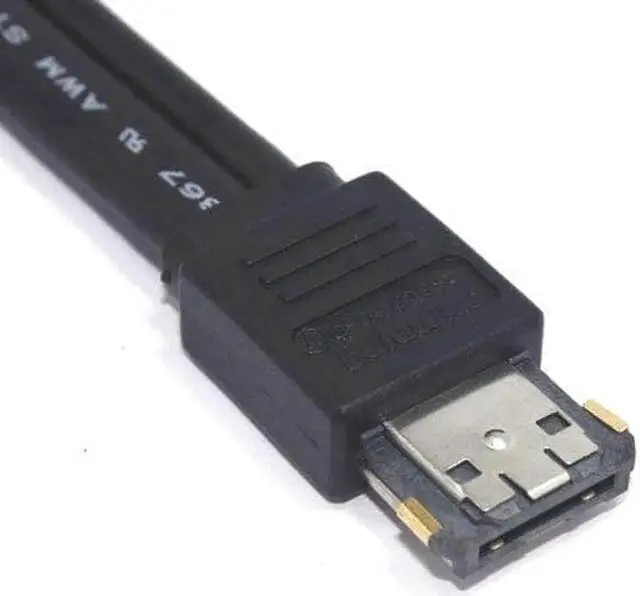 Alt view image 4 of 4 - WRIARICH 100cm Power eSATA to 2.5" 22Pin SATA Cable, 12V & 5V Combined eSATA USB Combo Power Data Cable