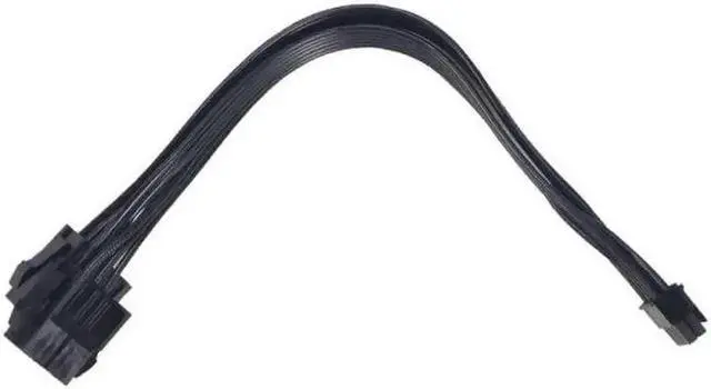 Alt view image 6 of 6 - WRIARICH Dual PCIe 6/8 Pin Female to Mini 12 Pin Male GPU Power Cable, Double CPU Connector Adapter Cord Compatible with NVIDIA RTX 3080 RTX 3090 RTX 30 Series Graphics Card
