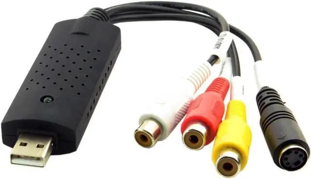 Alt view image 7 of 7 - WRIARICH 4 Channel USB 2.0 Audio Video Capture Card, S-Video AV Capture Adapter for TV, DVD, VHS, DVR & Surveillance System
