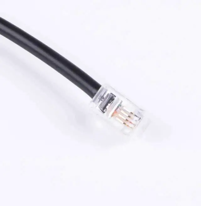 Alt view image 2 of 4 - WRIARICH DB9 RS232 Serial to RJ22 Adapter Cable TLS2200 PC to Thermal Printer Connection Cord