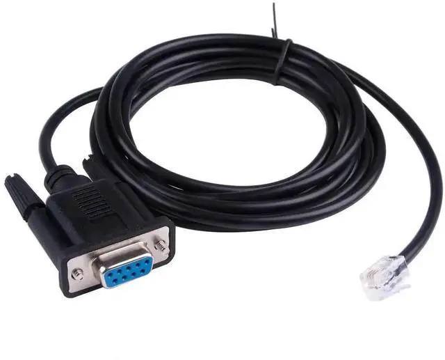 Main image of WRIARICH DB9 RS232 Serial to RJ22 Adapter Cable TLS2200 PC to Thermal Printer Connection Cord